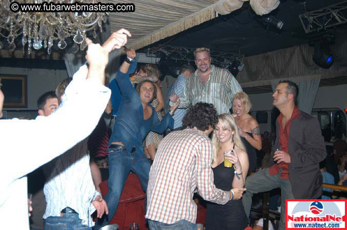 The afterparty at the Velvet Room 2004