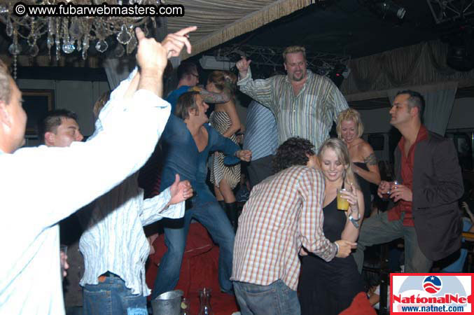 The afterparty at the Velvet Room 2004