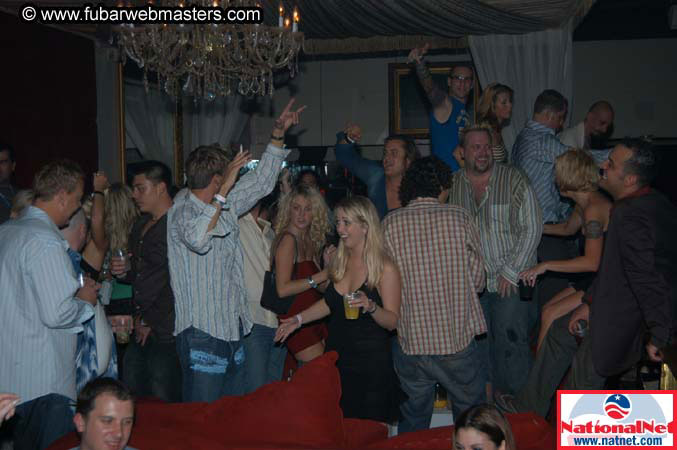 The afterparty at the Velvet Room 2004