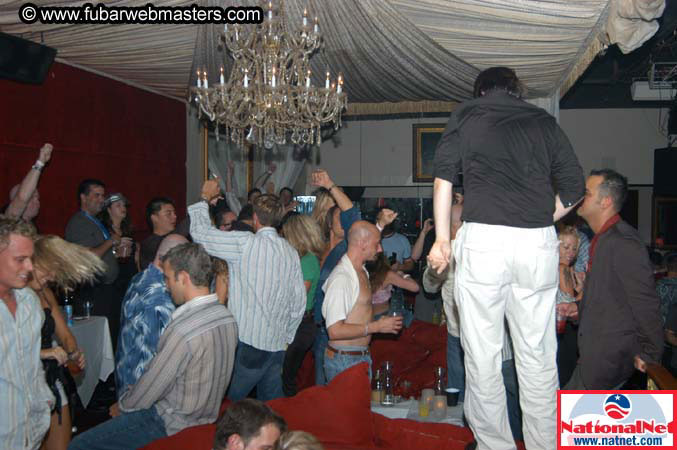 The afterparty at the Velvet Room 2004