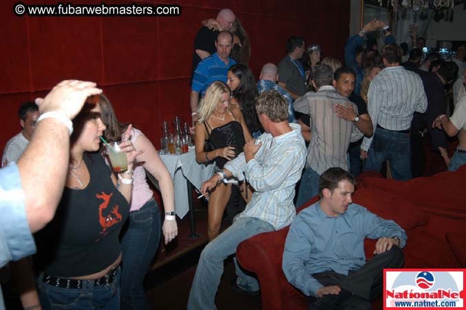 The afterparty at the Velvet Room 2004