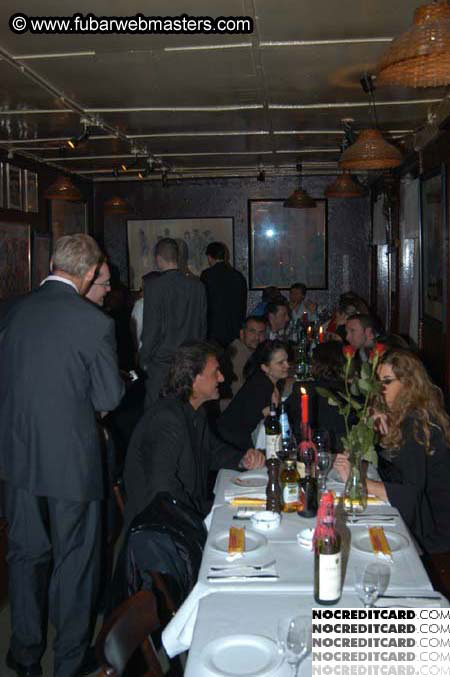 VIP After-party Dinner @ Cuneo's 2004