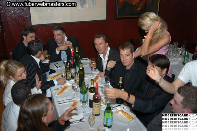 VIP After-party Dinner @ Cuneo's 2004