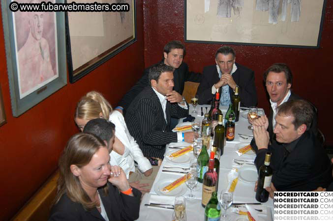 VIP After-party Dinner @ Cuneo's 2004