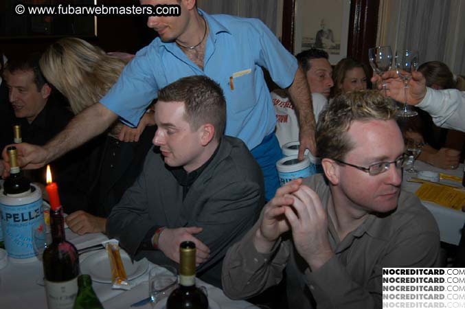 VIP After-party Dinner @ Cuneo's 2004