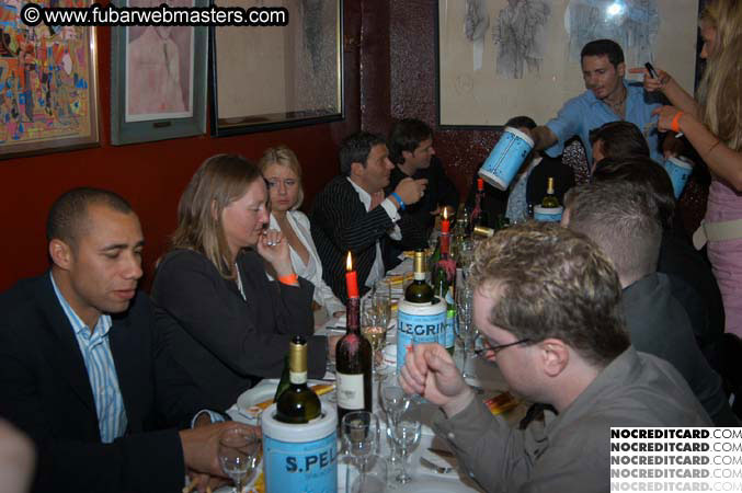 VIP After-party Dinner @ Cuneo's 2004