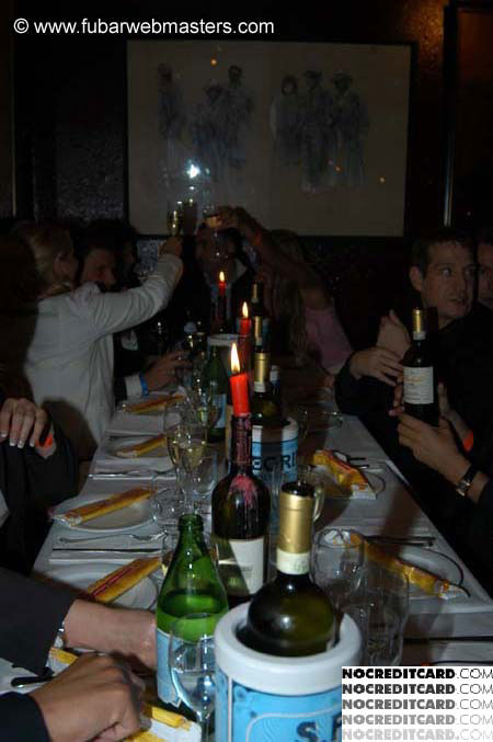 VIP After-party Dinner @ Cuneo's 2004