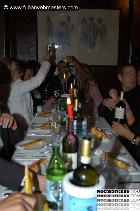 VIP After-party Dinner @ Cuneo's 2004
