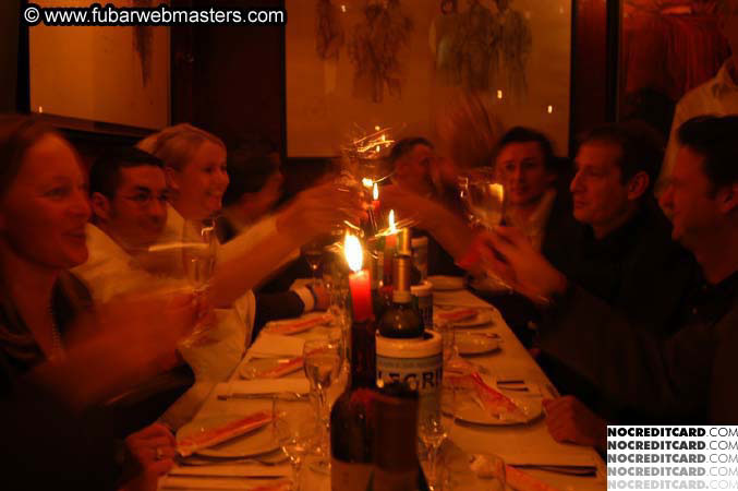 VIP After-party Dinner @ Cuneo's 2004