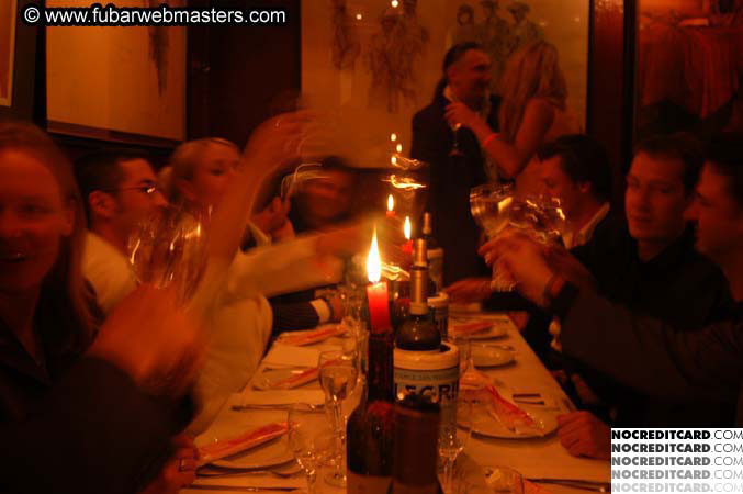 VIP After-party Dinner @ Cuneo's 2004