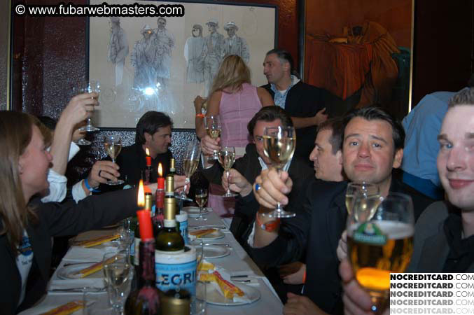 VIP After-party Dinner @ Cuneo's 2004