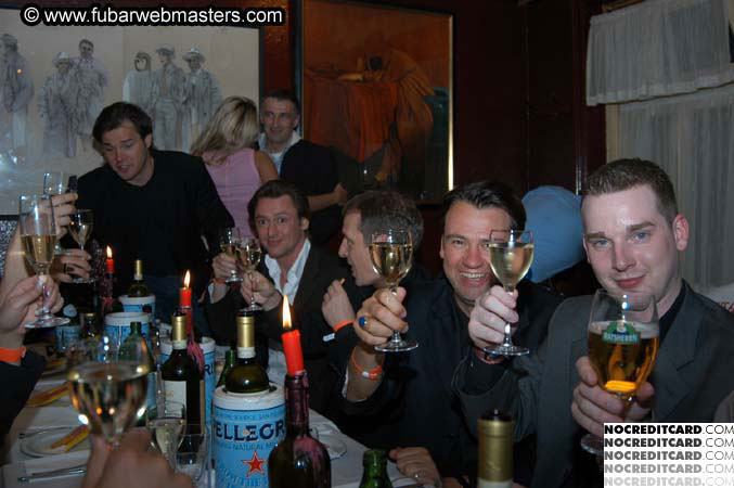 VIP After-party Dinner @ Cuneo's 2004