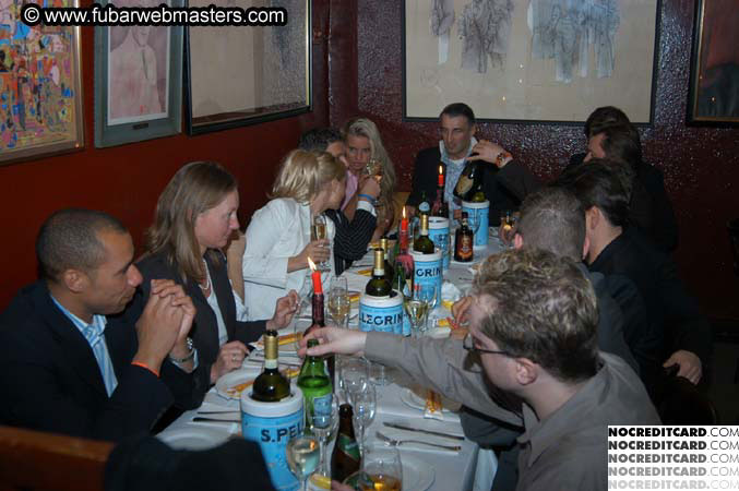 VIP After-party Dinner @ Cuneo's 2004