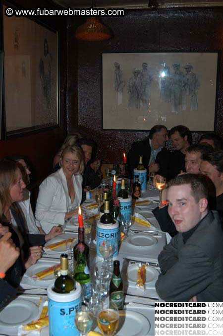 VIP After-party Dinner @ Cuneo's 2004