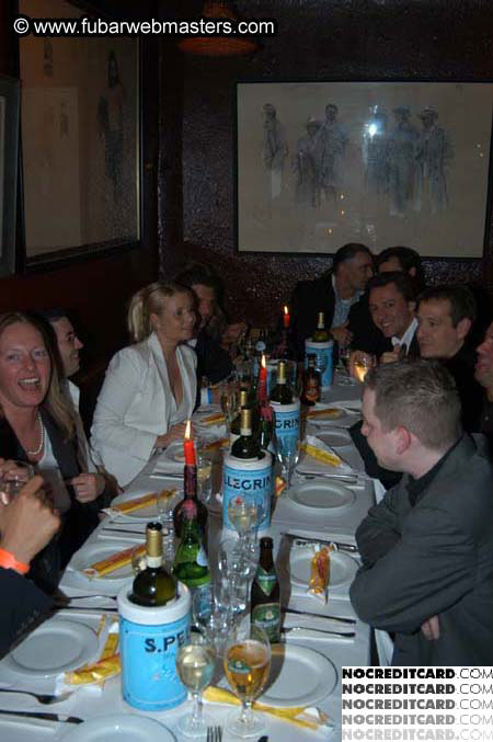 VIP After-party Dinner @ Cuneo's 2004