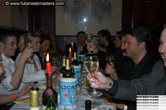 VIP After-party Dinner @ Cuneo's 2004