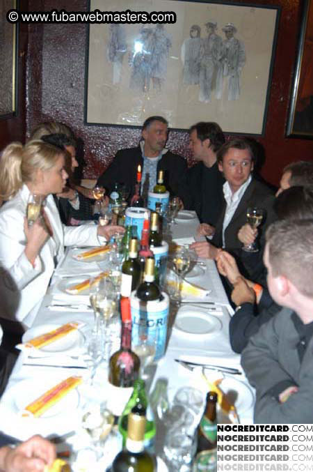 VIP After-party Dinner @ Cuneo's 2004