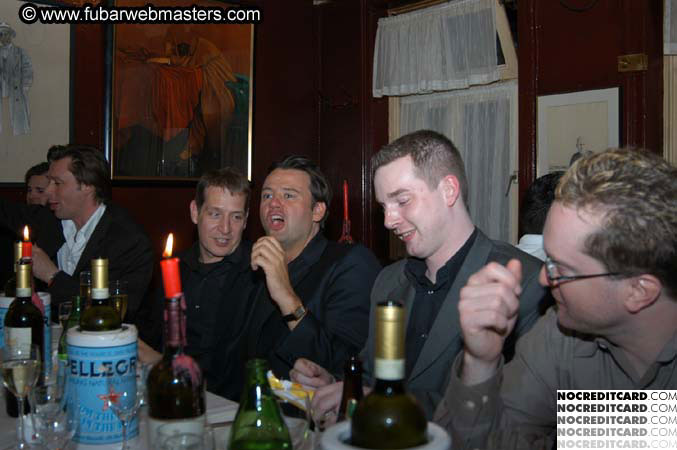 VIP After-party Dinner @ Cuneo's 2004