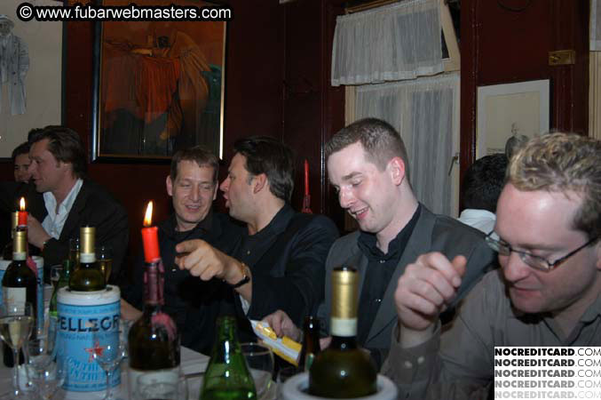 VIP After-party Dinner @ Cuneo's 2004