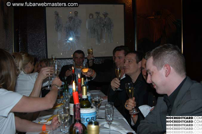 VIP After-party Dinner @ Cuneo's 2004