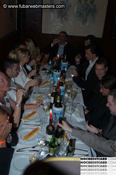 VIP After-party Dinner @ Cuneo's 2004