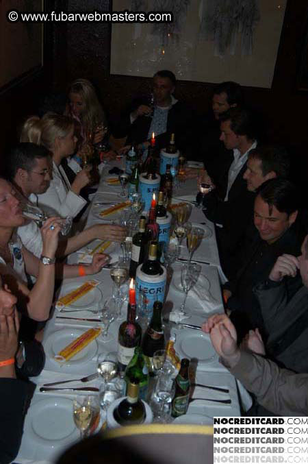 VIP After-party Dinner @ Cuneo's 2004