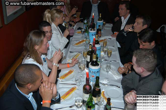 VIP After-party Dinner @ Cuneo's 2004