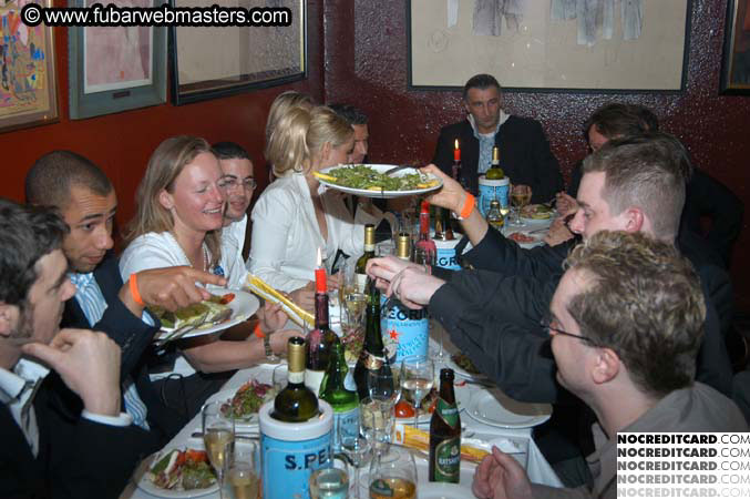 VIP After-party Dinner @ Cuneo's 2004