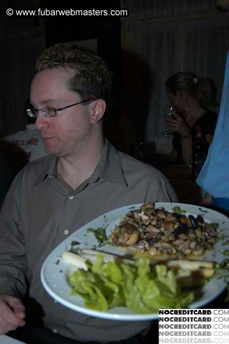 VIP After-party Dinner @ Cuneo's 2004