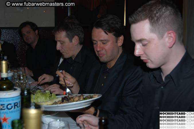 VIP After-party Dinner @ Cuneo's 2004