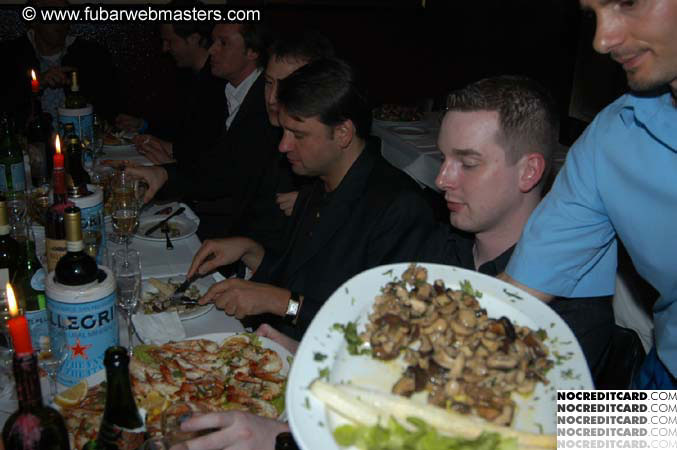 VIP After-party Dinner @ Cuneo's 2004