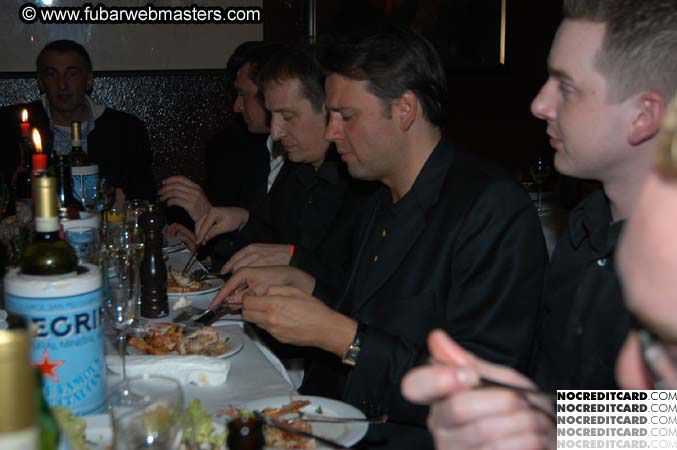 VIP After-party Dinner @ Cuneo's 2004