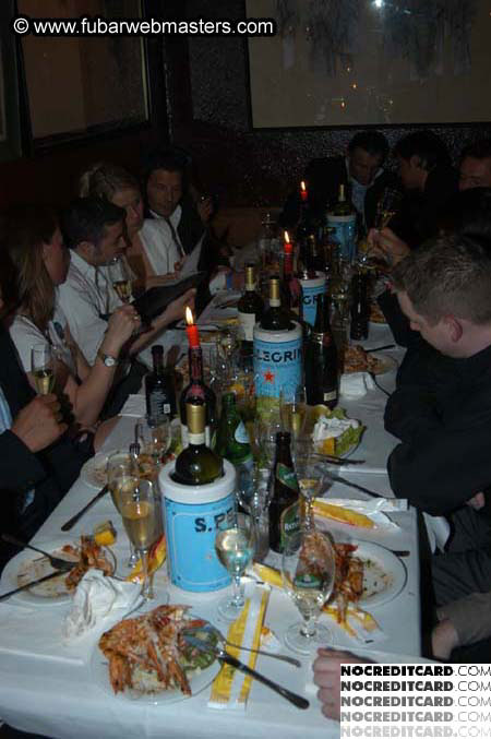 VIP After-party Dinner @ Cuneo's 2004