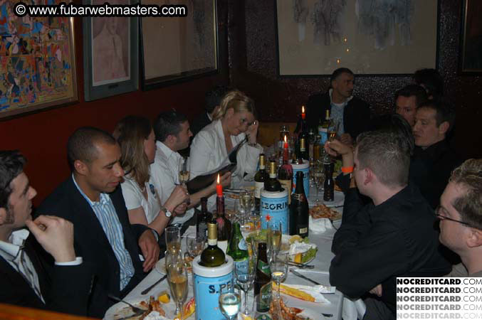 VIP After-party Dinner @ Cuneo's 2004