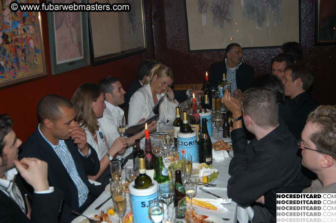 VIP After-party Dinner @ Cuneo's 2004