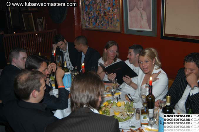 VIP After-party Dinner @ Cuneo's 2004