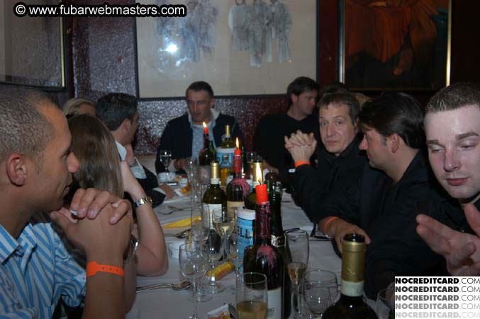 VIP After-party Dinner @ Cuneo's 2004