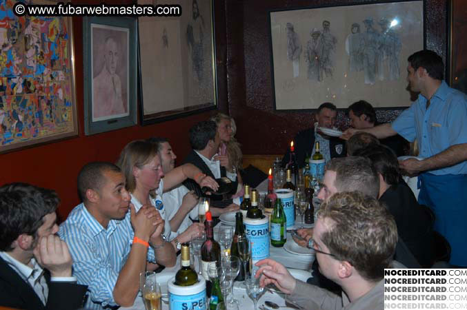 VIP After-party Dinner @ Cuneo's 2004