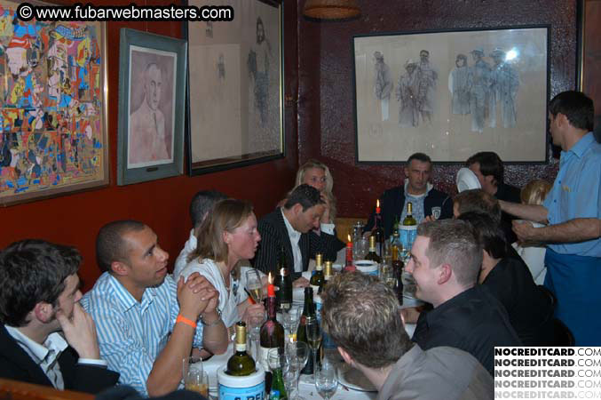 VIP After-party Dinner @ Cuneo's 2004