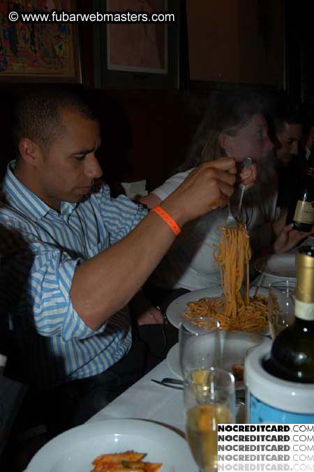 VIP After-party Dinner @ Cuneo's 2004