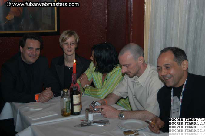 VIP After-party Dinner @ Cuneo's 2004