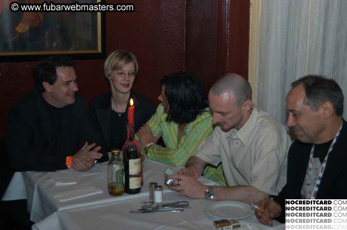 VIP After-party Dinner @ Cuneo's 2004