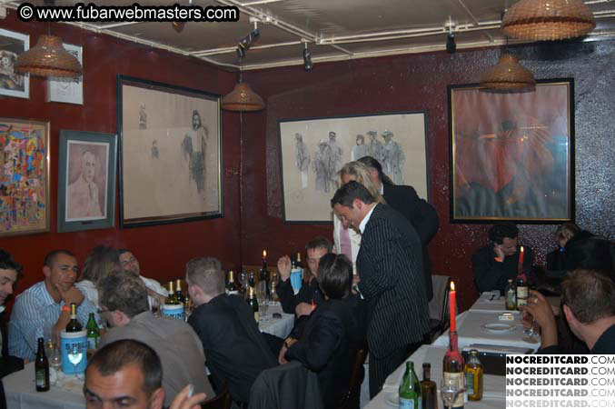 VIP After-party Dinner @ Cuneo's 2004