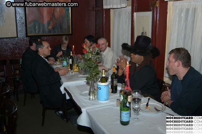 VIP After-party Dinner @ Cuneo's 2004