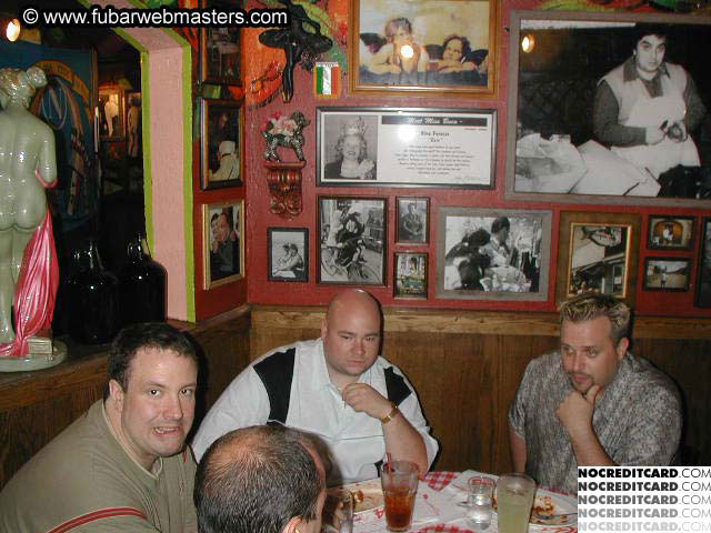 Dinner in L.A 2004