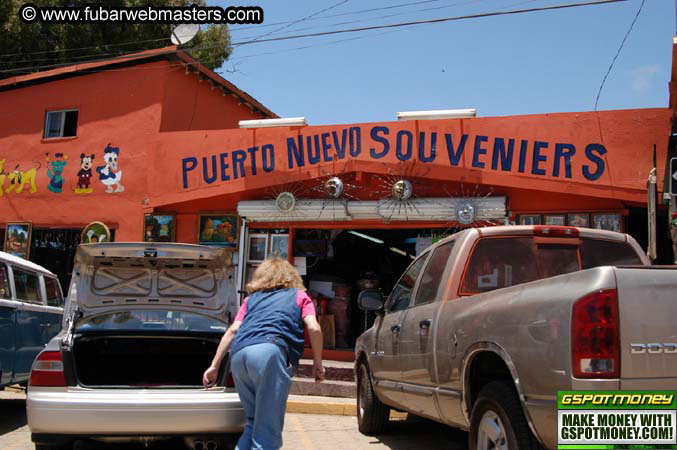 Lobster Lunch in Puerto Nuevo 2004