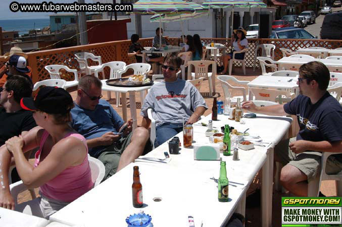 Lobster Lunch in Puerto Nuevo 2004