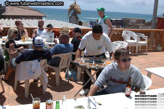 Lobster Lunch in Puerto Nuevo 2004