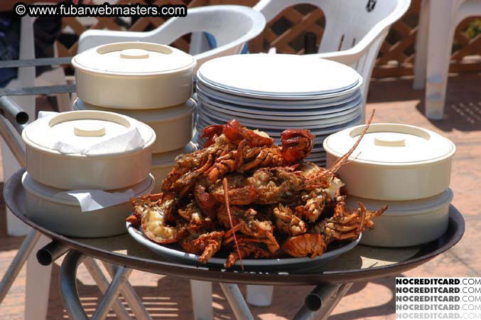 Lobster Lunch in Puerto Nuevo 2004