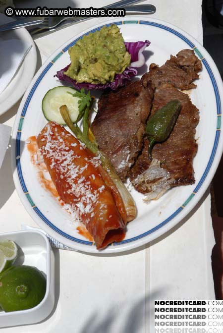 Lobster Lunch in Puerto Nuevo 2004